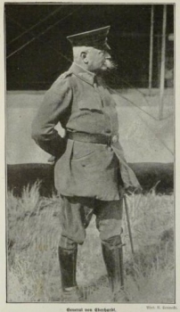 1917 - alter Druck - General von Eberhardt
